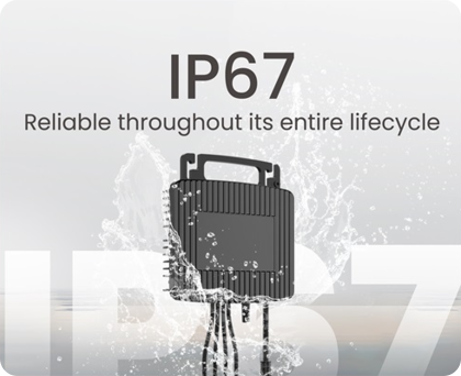 SigenMicro Inverter พร้อมมาตรฐานการป้องกัน IP67